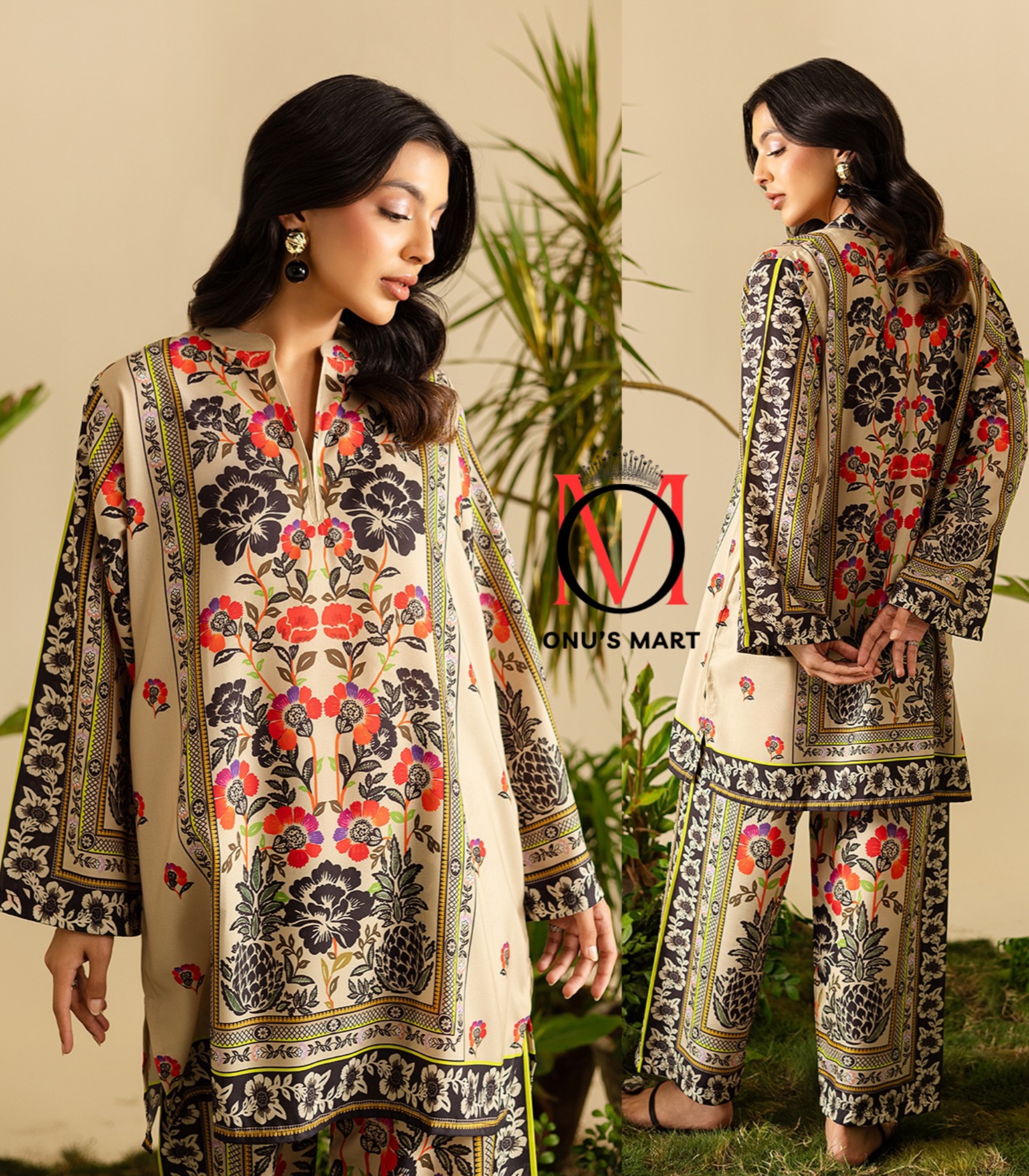 Premium Digital Print Co-Ord Set - Image 2