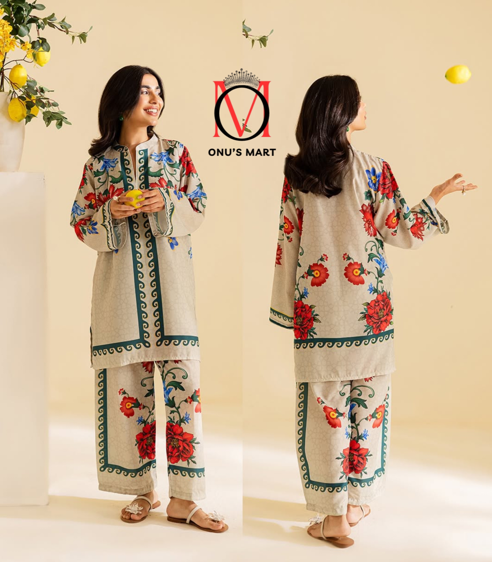 Premium Digital Print Co-Ord Set - Image 3